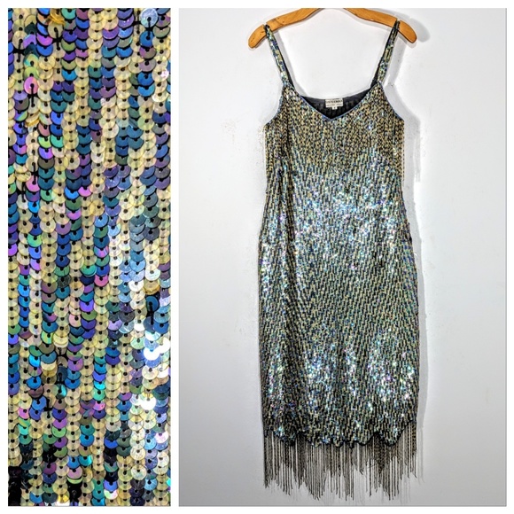 sister max Dresses & Skirts - Sister Max Sequined Gatsby Dress